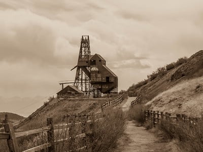 Abandoned Gold Mining operation