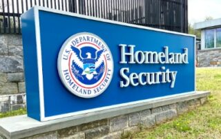 Homeland Security sign