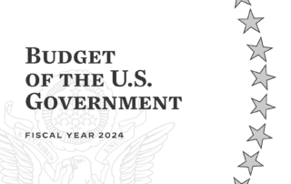 Cover of the FY2024 Budget of the U.S. Government