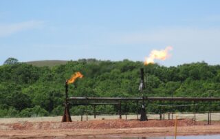 methane flaring